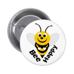 Bee Happy Button