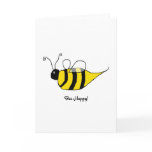 Bee Happy Greeting Card