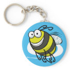 Bee Happy Key Chains