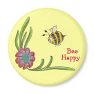  - Bee Happy! Send a little be happy inspiration to someone today with this Bee Happy illustration on gifts for someone you care about.: Sizes 