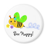 Bee Happy magnets