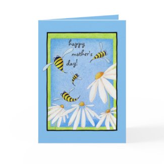 Bee Happy Mother's Day Card card