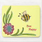  - Bee Happy! Send a little be happy inspiration to someone today with this Bee Happy illustration on gifts for someone you care about.: Sizes 