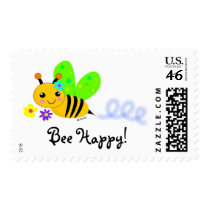 Bee Happy Postage