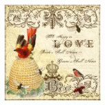 Bee Happy Vintage - Wedding Invitation