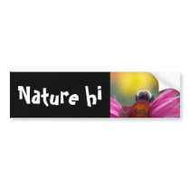 bee head bumper stickers