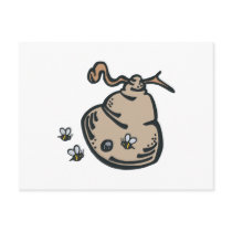 bee hive postcards