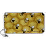 Bee Honeycomb collage Pc Speakers