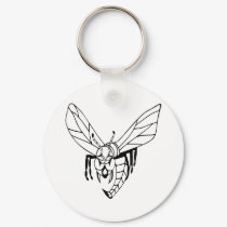 Bee Hornet Wasp keychains by WhiteTiger_LLC Bee Hornet Wasp keychains