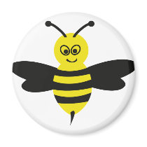 bee icon magnets