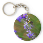 Bee in Lavender Keychains
