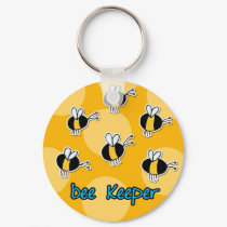 bee keeper keychains