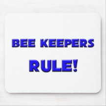 Bee Keepers Rule! Mouse Mat