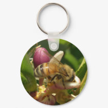 Bee Keychain by wingedturtle Bee Keychain