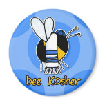 bee kosher refrigerator magnet