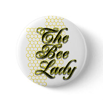 bee lady buttons