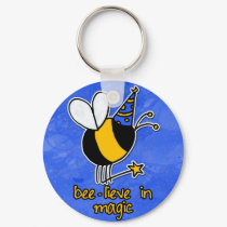 bee lieve in magic keychains