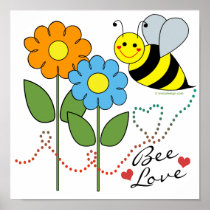 Bee Love Poster posters