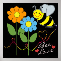 Bee Love Posters posters