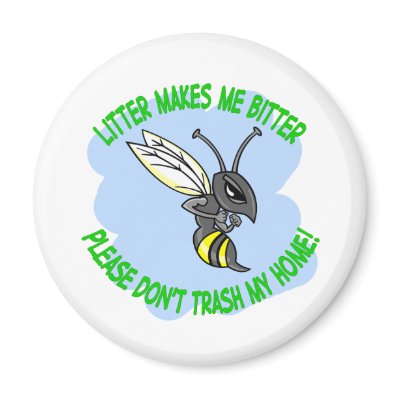 bee refrigerator magnet by shopaholicchick