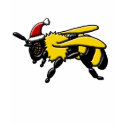 Bee Merry, womens short sleeve dark shirt shirt