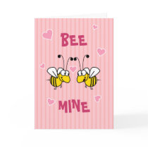 Bee Mine Greeting Card