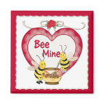 Bee Mine Honey Refrigerator Magnets