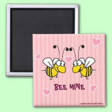 Bee Mine Magnet