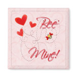 BEE MINE VALENTINE by SHARON SHARPE Fridge Magnets