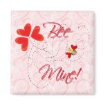 BEE MINE VALENTINE by SHARON SHARPE Fridge Magnets