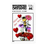 Bee mine valentine Postage