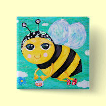 Bee My Honey buttons