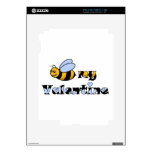 Bee my Valentine Decals For iPad 2