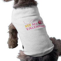 Bee My Valentine Pet Tee