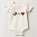 Bee My Valentine for baby t-shirts