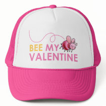 Bee My Valentine Trucker Hat