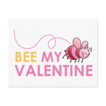 Bee My Valentine Post Cards