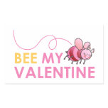 Bee My Valentine stickers
