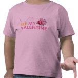 Bee My Valentine t-shirts