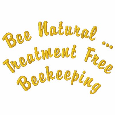 Bee Natural ... Treatment Free Beekeeping Embroidered Jacket Bee Natural ... Treatment Free Beekeeping Embroidered Jacket