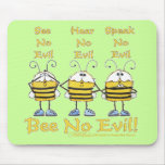 "Bee No Evil" Bees Usepads