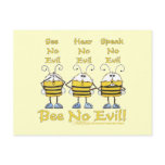 "Bee No Evil" Bees Postcard