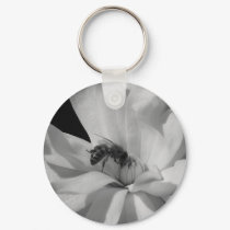 Bee on a Magnolia Centennial 3 keychains