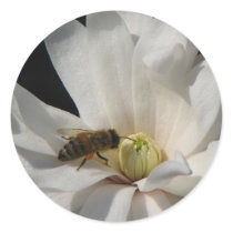Bee on a Magnolia Centennial stickers