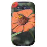 Bee on an orange flower samsung galaxy SIII covers