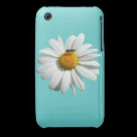 Bee on Daisy Blue iPhone 3 Cover