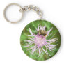 Bee on Flower Blossom Key Chain