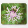 Bee on Flower Blossom Mousepad