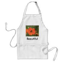 Bee on Orange Potentilla aprons