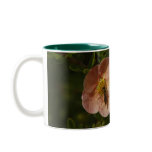 Bee on Potentilla mugs